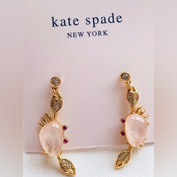 KATE SPADE Sea Crab Drop Earrings - Picture 2 of 2